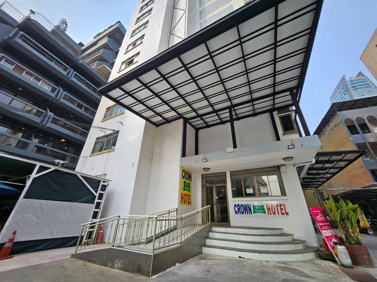 Crown Bts Nana Hotel Bangkok Kültér fotó